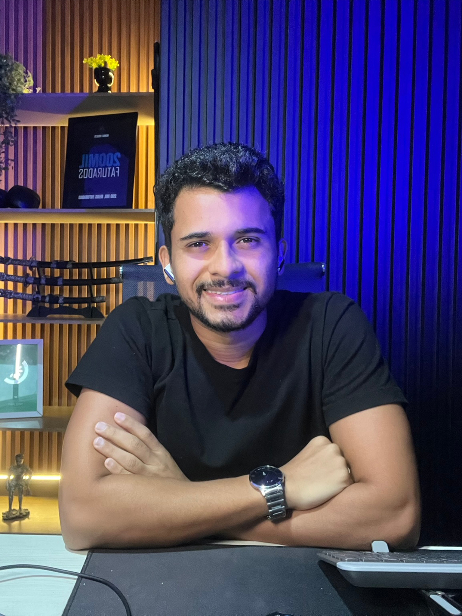 Leto Ventura apresentando o treinamento Blog Monetizado